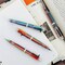 Wrapables Multi-Color 6-in-1 Retractable Ballpoint Pens for Home, Office, Stationery (Set of 8)